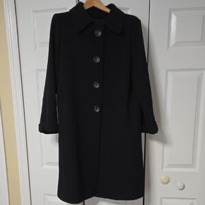 Cinzia Rocca Icons Classic Black Coat